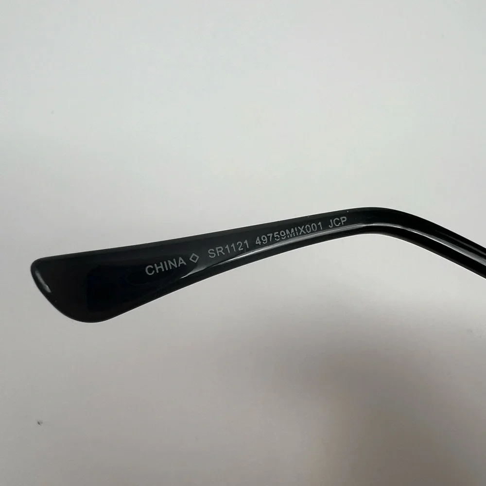 a.n.a Black Sunglasses with rose gold‎ tone temple detail